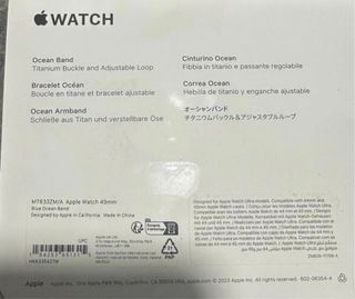 Correa Apple Watch Ocean 49mm Azul Marino