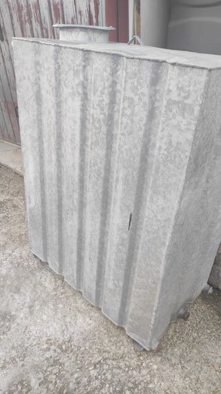 Serbatoio in acciaio zincato
