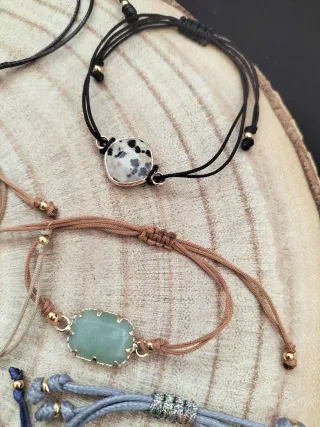 Pulseras de Piedras Naturales hechas a mano