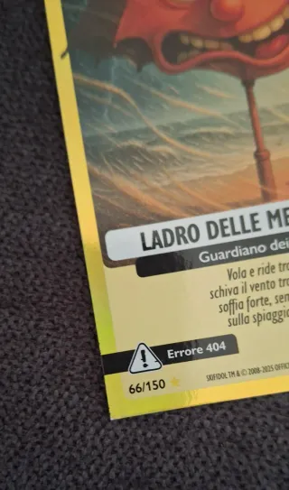 Carta Skifidol Ladro delle Mezze Stagioni 165