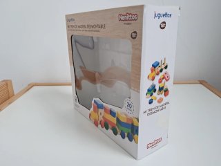 Tren de madera para niños