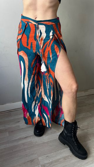 Pantalones verano abiertos laterales