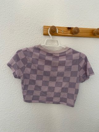 Pull&Bear Camiseta Cuadros Yin Yang XS