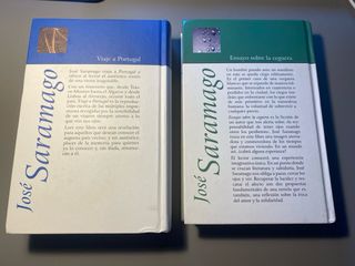 Saramago:Ensayo sobre la ceguera; Viaje a Portugal