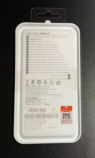 Funda Huawei P40 Clear Case Transparente