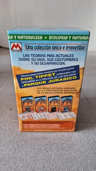 Lote 4 VHS Los Dinosaurios