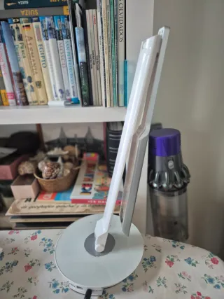 Flexo LED USB Phillip Plata/Blanco