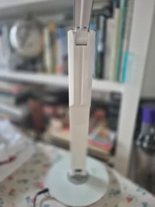 Flexo LED USB Phillip Plata/Blanco