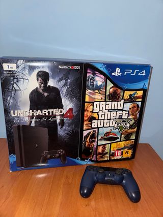 PS4 1TB Uncharted 4 Edición Especial