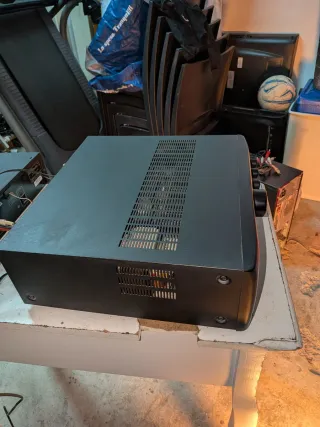 Amplificatore integrato perla nera Kenwood A-45 Mi