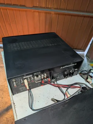 Amplificatore integrato perla nera Kenwood A-45 Mi