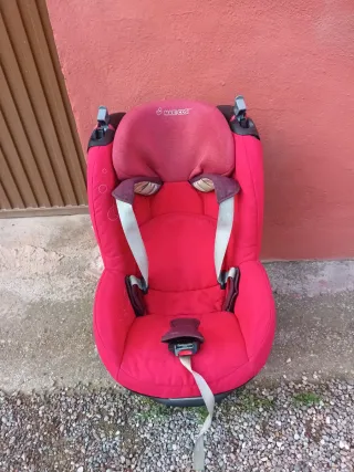 Silla coche Maxi-Cosi roja