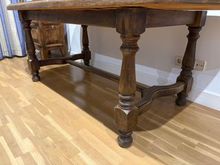 Mesa de salón madera maciza