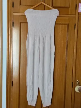 Mono largo rosa mujer verano