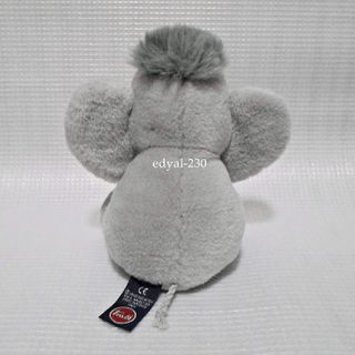 TRUDI peluche ELEFANTE grigio - da collezione -