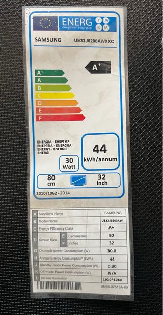 Televisor Samsung Negro