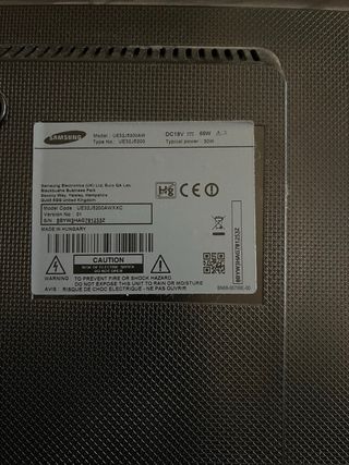 Televisor Samsung Negro