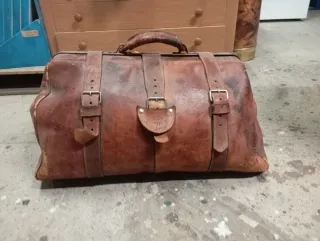 Borsone vintage in pelle