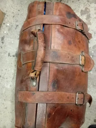 Borsone vintage in pelle