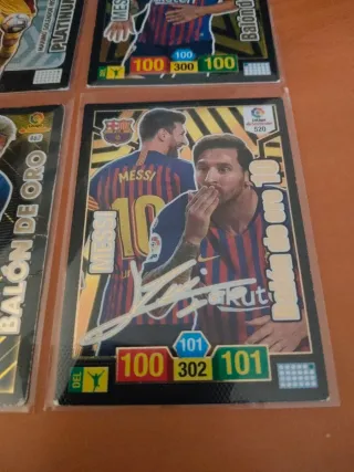 4 Cromos Messi Panini 2016-2020
