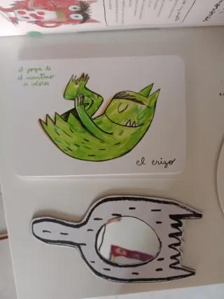 JUEGO "YO DESCUBRO LAS EMOCIONES" MONSTRUO COLORES