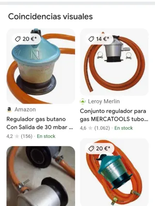 Regulador gas butano buen estado