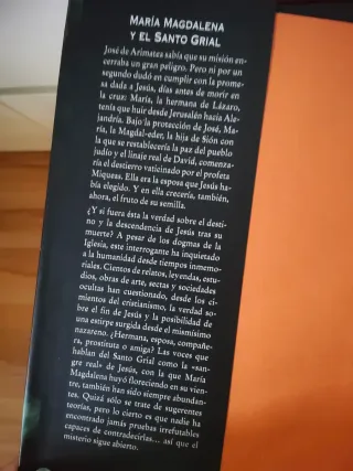 Libro Maria Magdalena y el Santo Grial