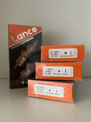 80 Cartuchos Lance 5mm Taper Largo