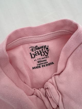 Pijama bebé Minnie Mouse rosa