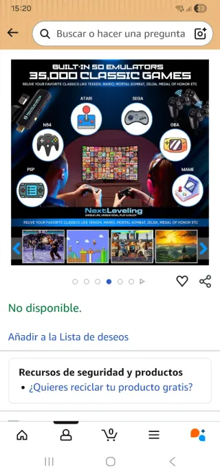 Gamestick X2 Mandos Gaming