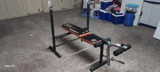 Banco de pesas multifuncional