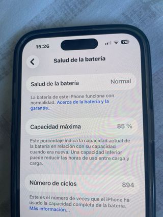 iPhone 15 128GB Negro