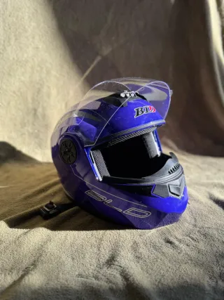Casco abatible BLD azul talla L