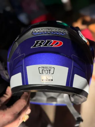 Casco abatible BLD azul talla L