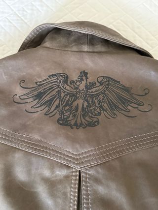 Cazadora Roxy Piel Marrón