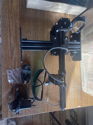 Grabadora Láser Negra