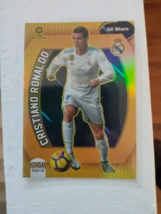 Carta Panini Cristiano Ronaldo All Stars 2018