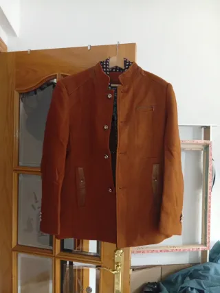 Abrigo de poliéster de lujo para hombre