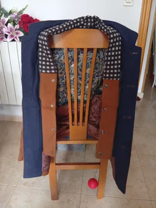 Abrigo de poliéster de lujo para hombre