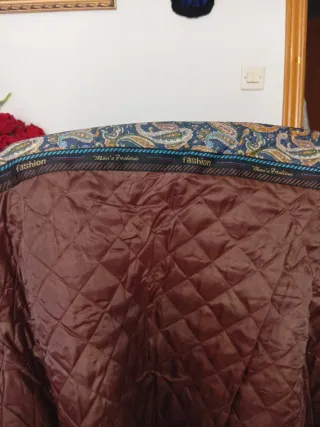 Abrigo de poliéster de lujo para hombre