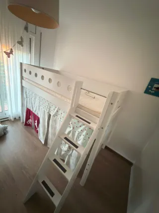 LITERA CAMA ALTA FLEXA INFANTIL BUEN ESTADO