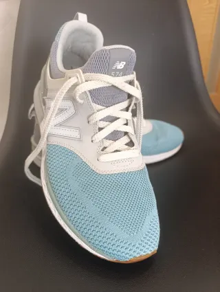 Zapatillas New Balance Unisex Azul/Gris