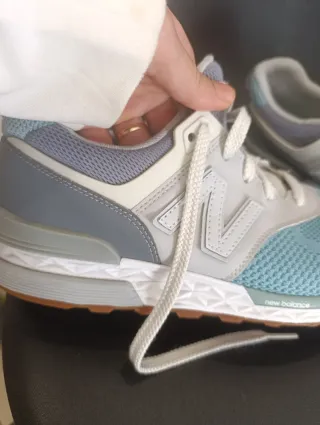 Zapatillas New Balance Unisex Azul/Gris