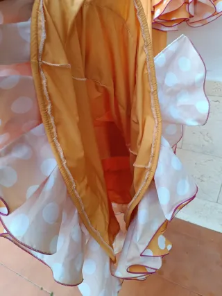 Traje de flamenca a medida. talla 54.