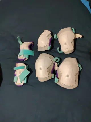 Patines Infantiles con Protecciones y Bolso.