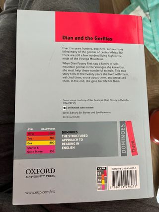 Libro Dian and the Gorillas