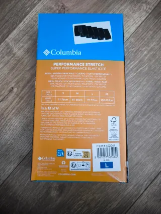 10 Calzoncillos Columbia Performance Stretch L