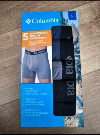 10 Calzoncillos Columbia Performance Stretch L