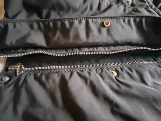 Parka Negra Invierno Mujer