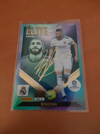 Carta Panini Benzema Élite Power 2022-23